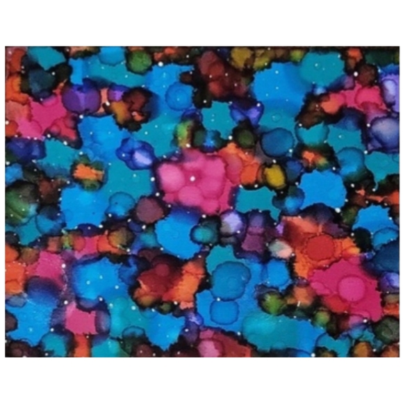 Hand Crafted Abstract Design 11x14 Inches Canvas Painting - Picture 3 of 4